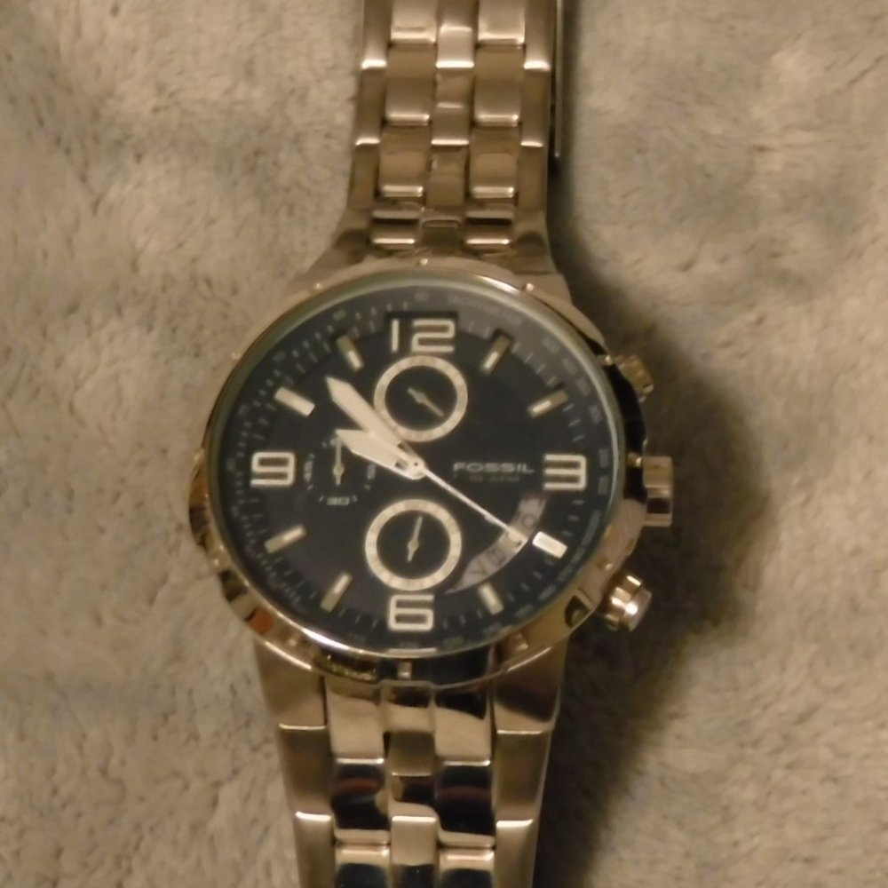 Men's Fossil 10 ATM watch